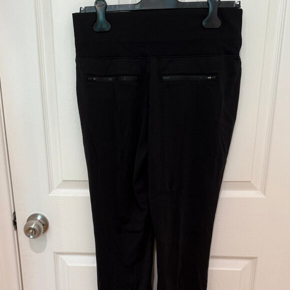 ATHLETA VENICE FLARE PANTS WITH SLIT BLACK S/P - Picture 5 of 9